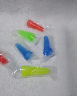 פיות פלסטיק לנרגילה, 100 יח’ בשקית